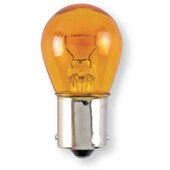 Kugellampe orange 12V 21W Bau15s